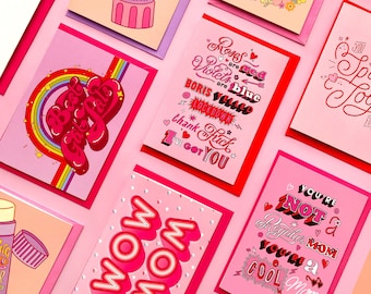 SECONDS SALE Greeting Card - various card designs - Mainly with only minor flaws