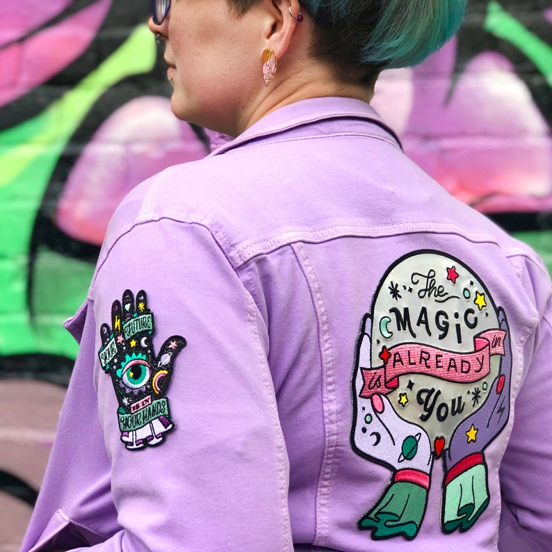 XL Crystal Ball Embroidered Patch – 'the Magic is Already in You ...