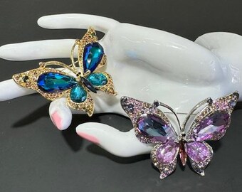 Exquisite Rhinestone Brooch Pin for Bridal, Party Dress Emblishments, Flooral Designs, Event Table, Glass & Candle, Hats and Tie Decorations