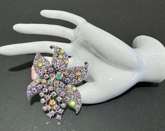 Exquisite Rhinestone Brooch Pin for Bridal, Party Dress Emblishments, Flooral Designs, Event Table, Glass & Candle, Hats and Tie Decorations