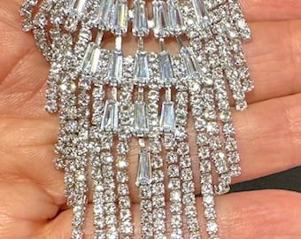 Exquisite Rhinestone Brooch Pin for Bridal, Party Dress Emblishments, Flooral Designs, Event Table, Glass & Candle, Hats and Tie Decorations
