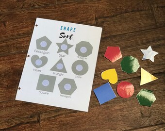 Recycle Sorting Activity Recycling Poster Earth Day PRINTABLE Recycling ...