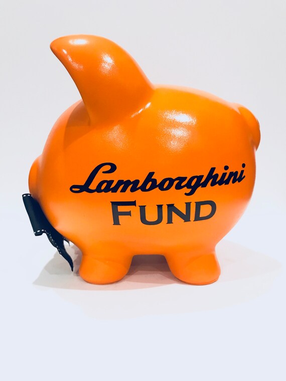 Large Lambo Luxury Piggy Bank Etsy Canada