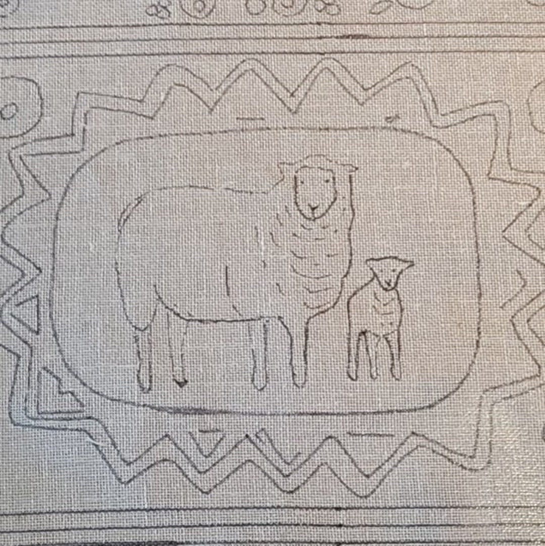 Many Sheep Rug Pattern - Etsy