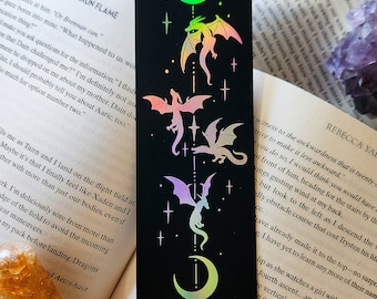 Dragon / Wyvern Holographic Foil Bookmark