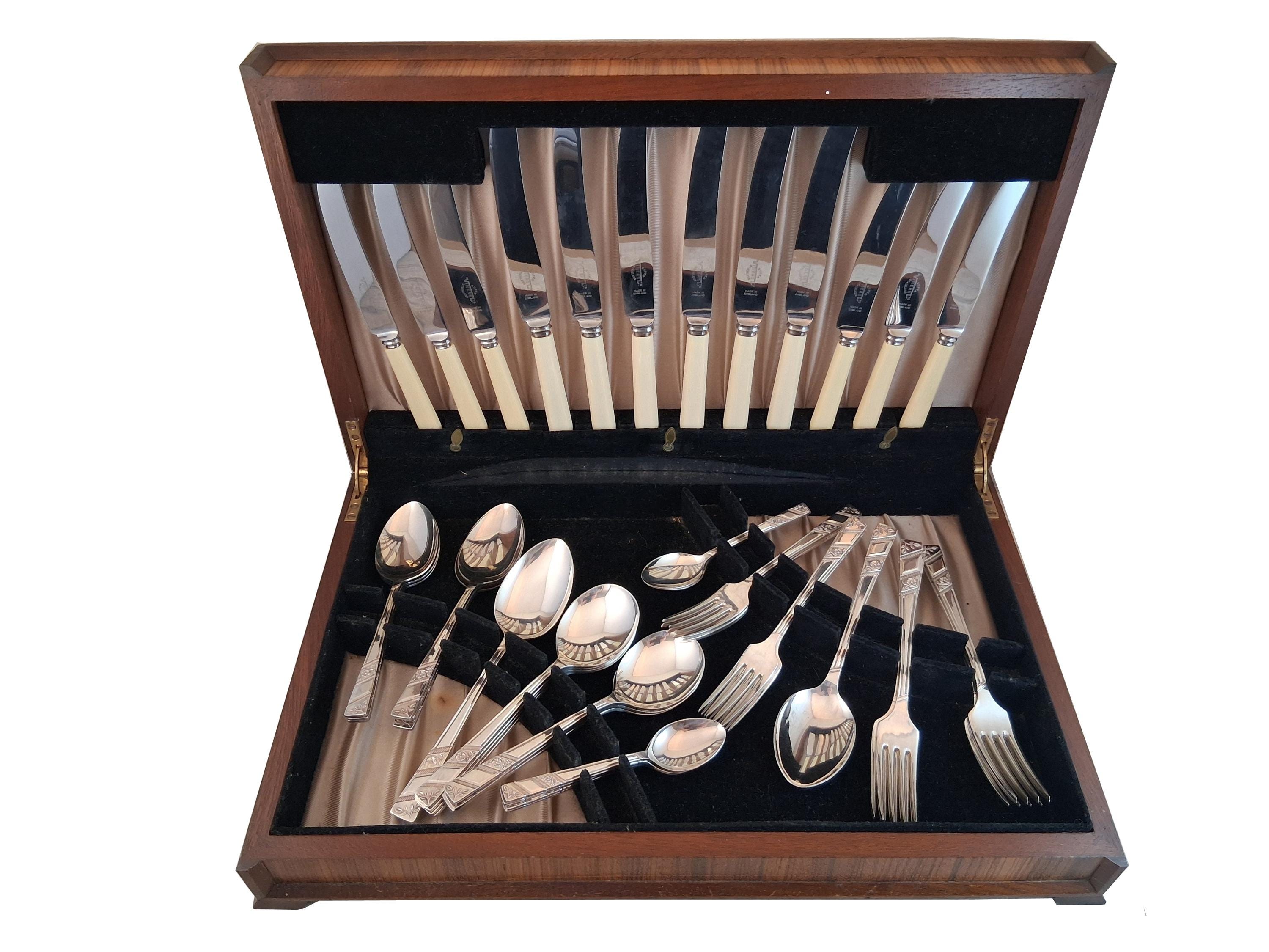 Vintage Viners Cutlery Set - Etsy UK