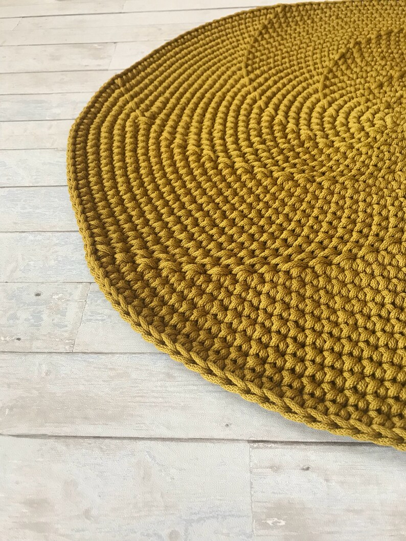 Living Room Rug Bathroom Mat Mustard Rug Mustard Mat Etsy