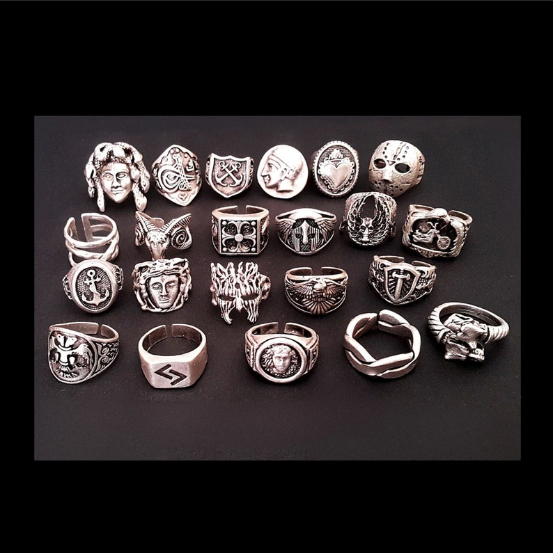 Masculine rings, Mens ring, Rings, Boho mens , Men Rings, Mens rings, Boho Jewelry, rings for men, Vintage silver rings, silver mens,men 