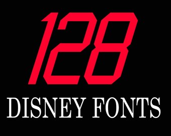 128 Disney fonts OTF and TTF HUGE Bundle Installable fonts Download link in 48 hours Walt Disney Font