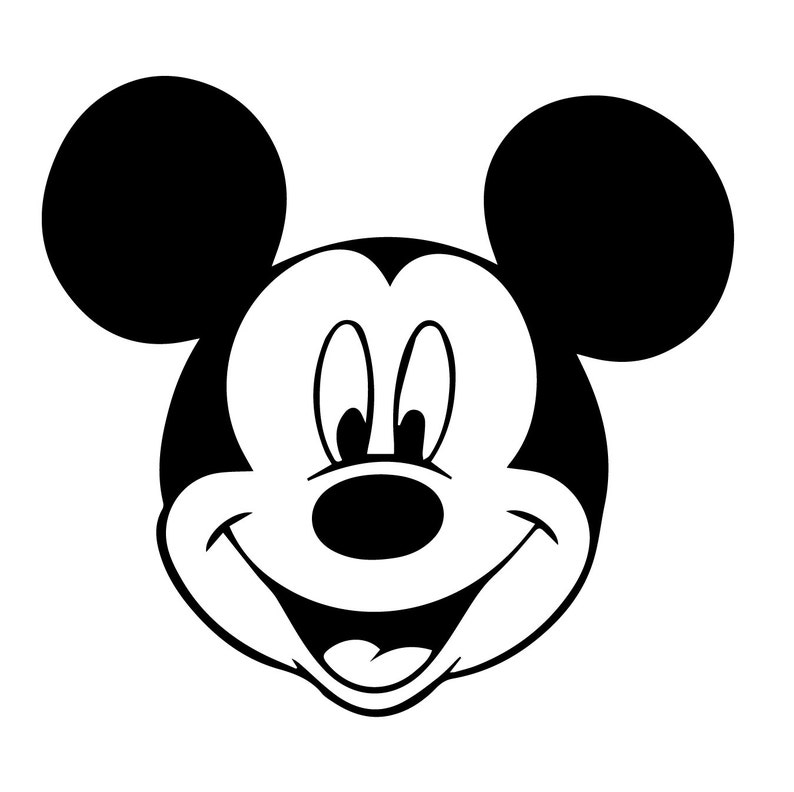 Free Free 288 Outline Disney Svg Files Mickey Mouse Svg SVG PNG EPS DXF File