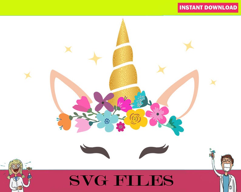 Download Free Unicorn Svg Unicorn Head Svg Unicorn Clip Art Unicorn Face Etsy SVG Cut Files