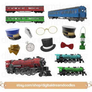 Eisenbahn Clipart, Eisenbahn Clipart, Eisenbahn Bild, Lokomotive Grafik, Eisenbahn Scrapbook, Motor Coach PNG, Locomotion Conductor Digital Download