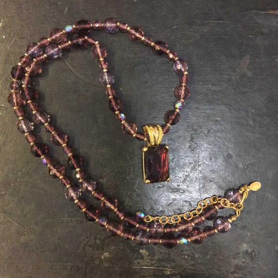 Joan Rivers Classic Collection Crystal Bead Neckla