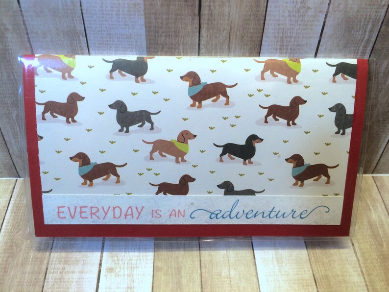 2021 2022 Dachshund Pocket Planner Calendar Vinyl Cover Etsy