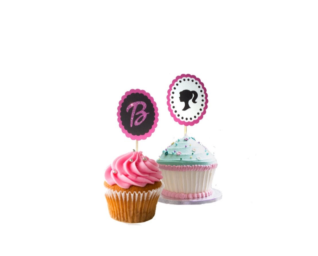 barbie cupcake set