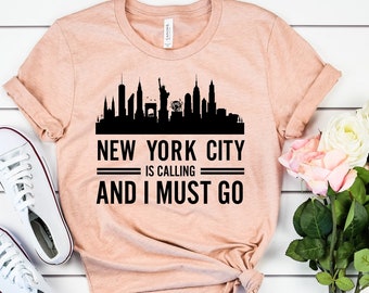 New York is Calling and I Must Go New York-State Funny Gifts Proud A Sweatshirt