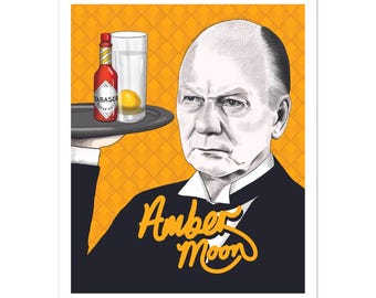 Amber Moon Cocktail – Murder in the Orient Express – Kunstdruck