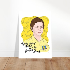 Arrested Development Banana Stand Fine Art Poster