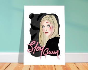 Pink - Buffy the Vampire Slayer – Fine Art Poster