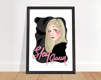 Pink - Buffy the Vampire Slayer – Framed Fine Art Poster