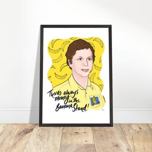 Arrested Development Banana Stand – Framed Fine Art Poster