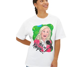 Leslie Knope - Oversized Unisex Boxy Tee