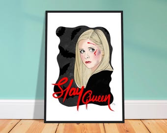 Buffy the Vampire Slayer – Framed Matte Poster