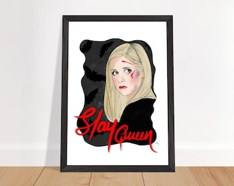 Buffy the Vampire Slayer – Framed Fine Art Poster