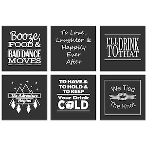 Hochzeit Bierdose Sprüche digitaler Download / SVG / PNG / JPG / geschnittene Datei / Hochzeitsempfang / Gastgeschenk / Lustig