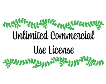 Unlimited Commercial Use License