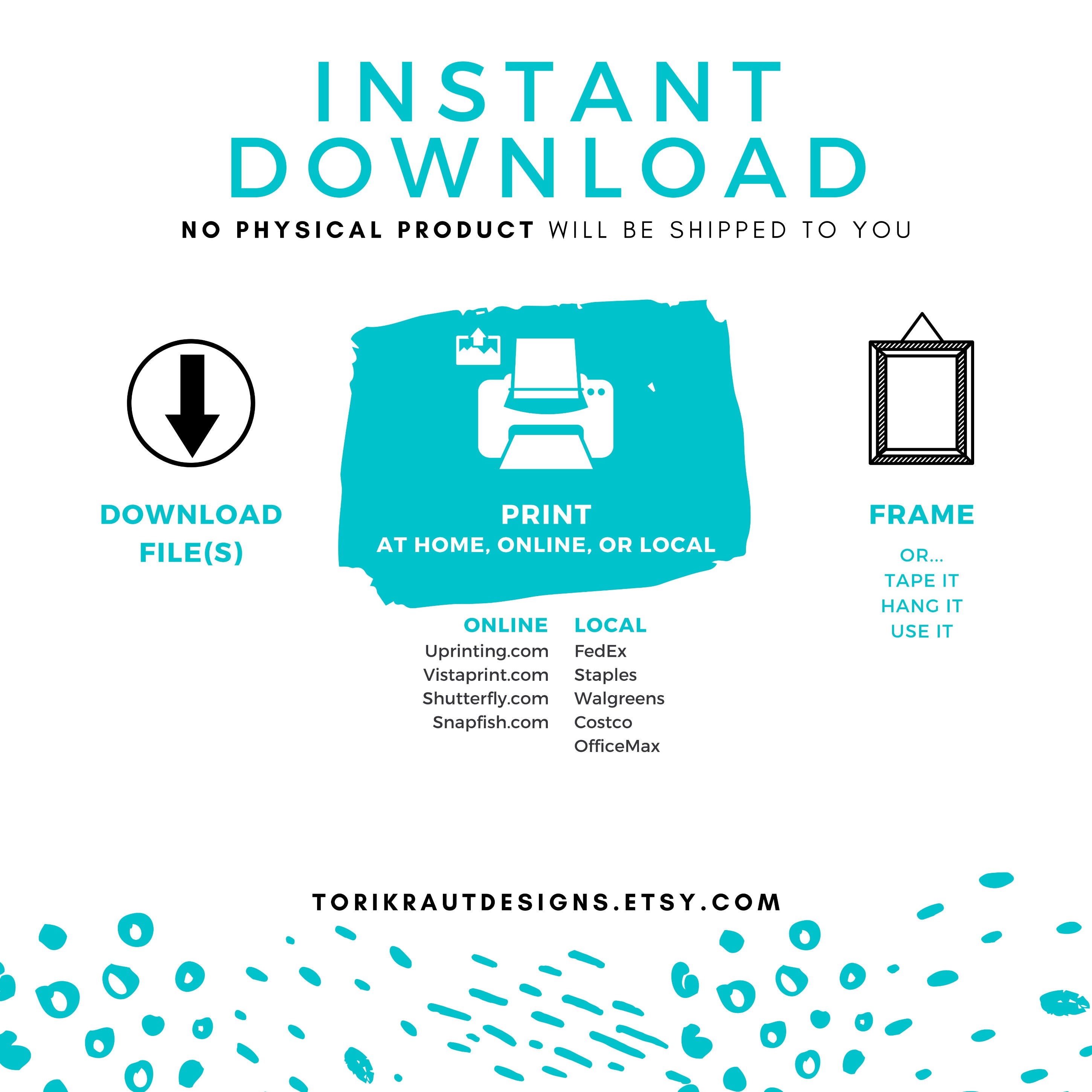Funny Bathroom Sign PRINTABLE Poster Bathroom Print - Etsy