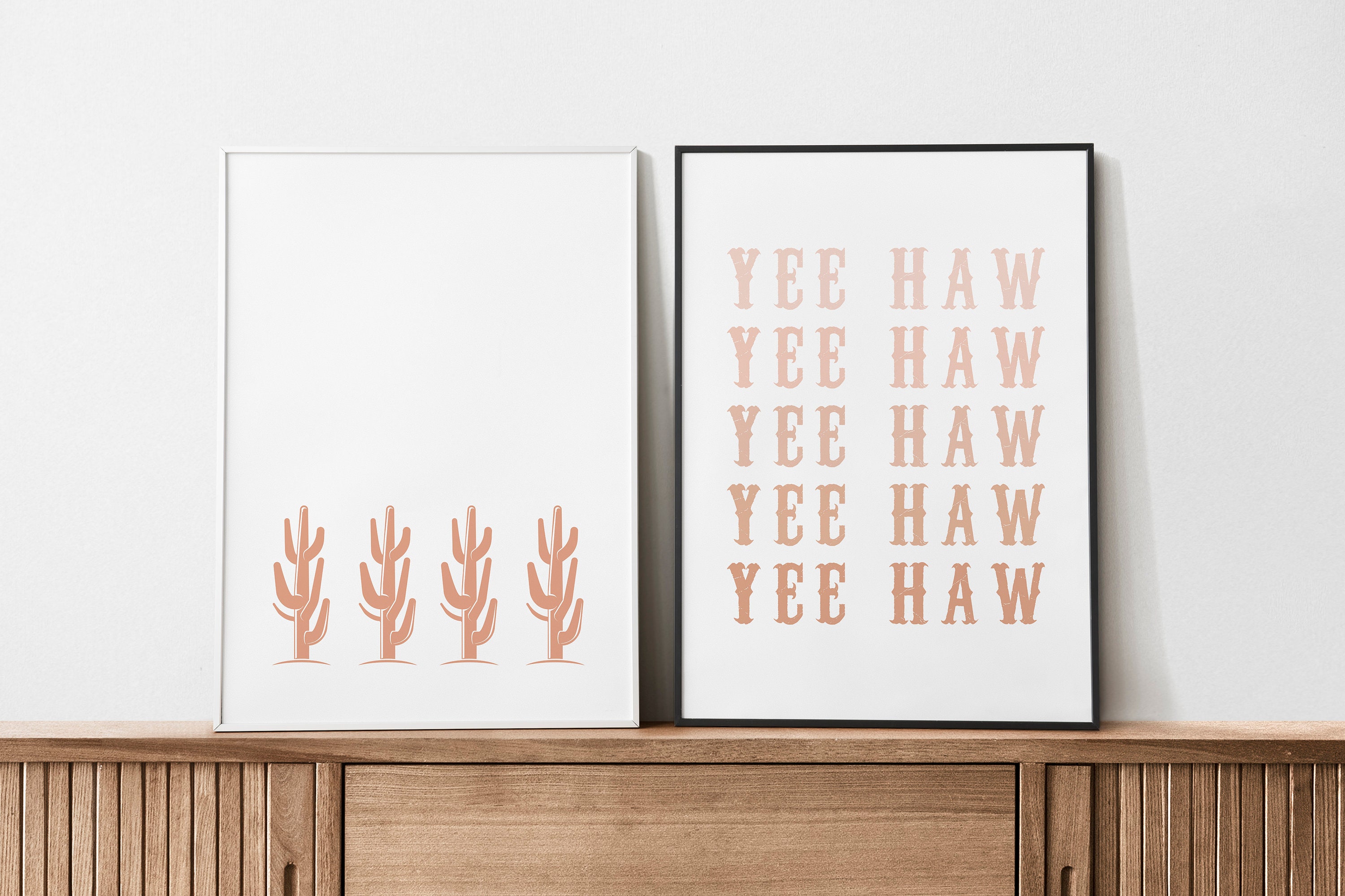 Western Cowgirl Yeehaw Digital Download Nashville Wall Art | Etsy