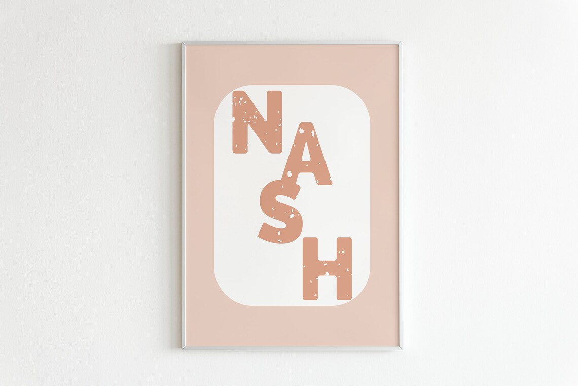 Nashville Printable Poster Nashville Digital Print Nashville | Etsy