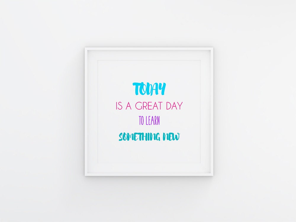 Teacher Printable Classroom Decor Motivational Poster Large Wall Art ...