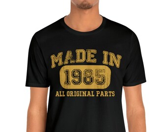 1985 Vintage Born in 1985 Shirt - 39th Birthday Gift - Limited Edition - 1985 Collection