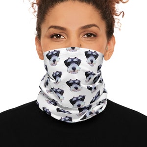 Custom Solid Color Neck Gaiter Face Covering Mask with logo Personalized Facemask Gaiter Bandana Head Shield Adults Protection Scarf Head