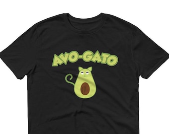 Funny Avocado Shirt - Cinco de Mayo Shirt, Avo Gato, Cat lover shirt, Avocado Lover shirt, Funny Food gift,  Avo-gato t-shirt