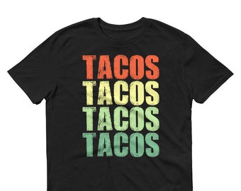 Tacos Tacos Tacos Tacos t-shirt for men, taco Tuesday, Taco Party, Funny tacos shirt for him, love tacos