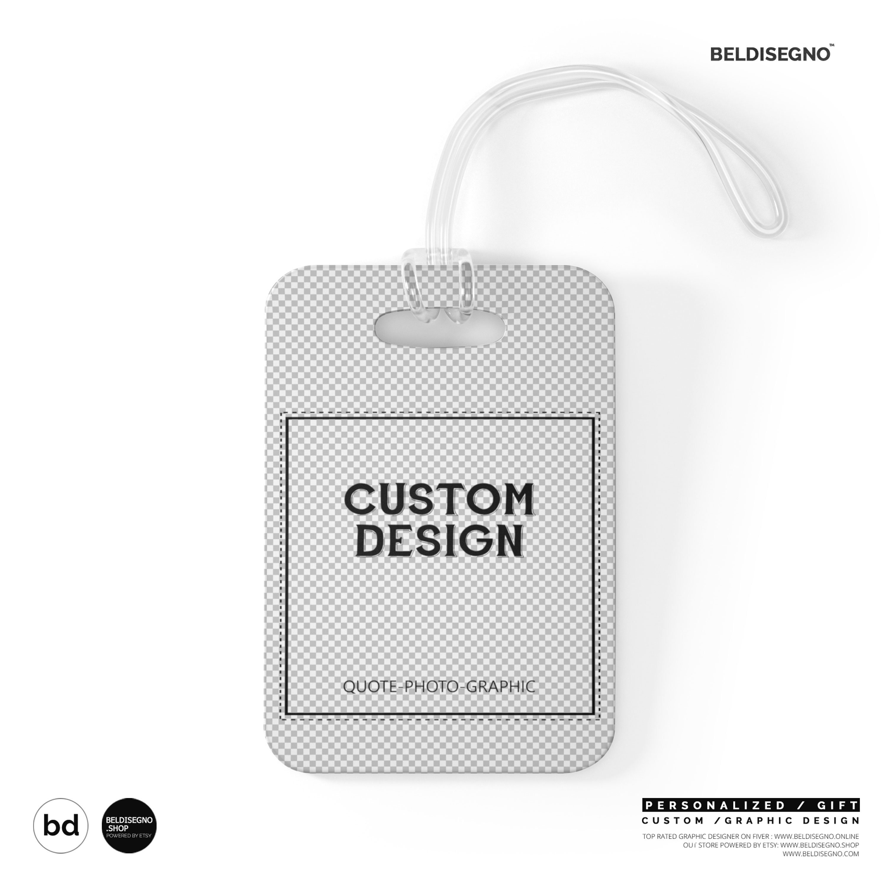 custom luggage tags online
