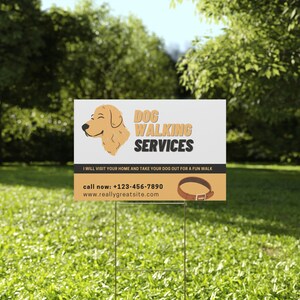 Custom Plastic Yard Sign image 6