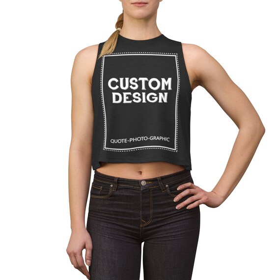 custom crop sweatshirts
