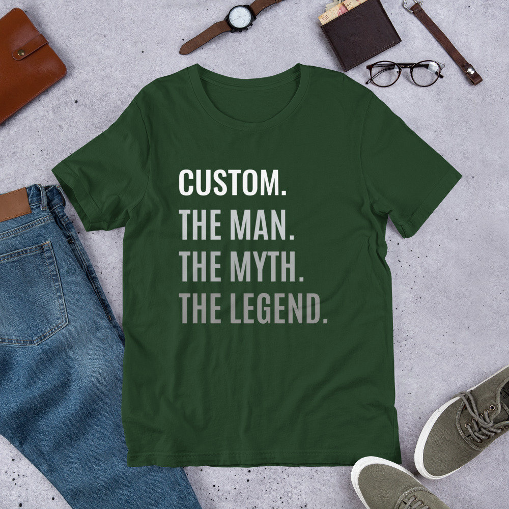 For Dad Hendrix The Man The Myth The Legend Personalized Name Long Sleeve  For Family
