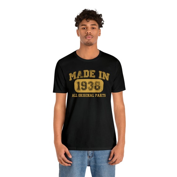Happy 1938 It's My 80th Years Old Birthday Gift Ideas Tshirt Happy 1938 It's My 80th Years Old Birthday Gift Ideas Tshirt