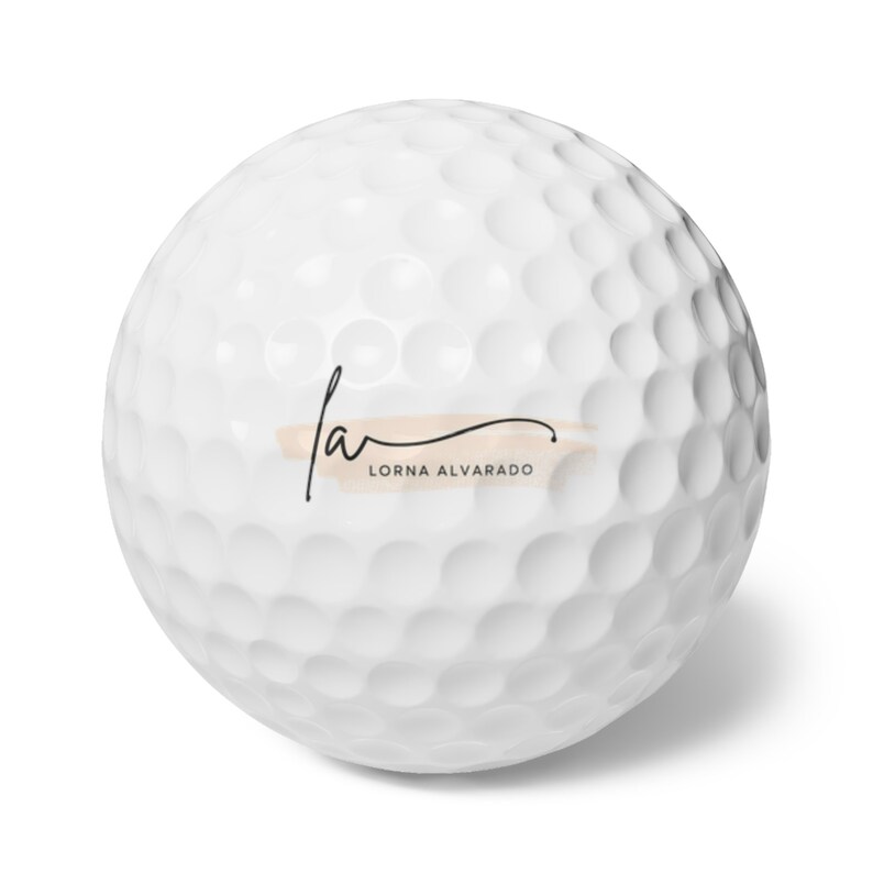 Custom Golf Balls with photo and name 6pcs image 8