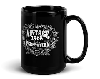 1968 Birthday Mug 56th Year Coffee Cup - Perfect Gift for Men or Women - 56th Birthday Present for Him or Her