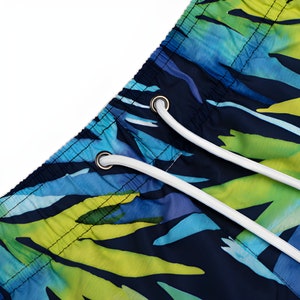 Personalized Swim Trunks Free customization with your quote, Logo, photo and graphic image 6