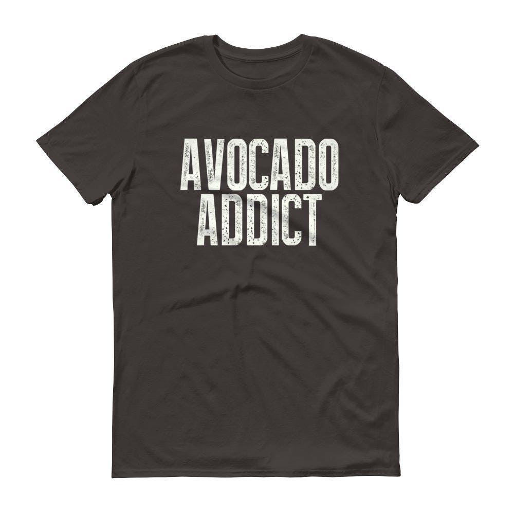 Avocado Addict t-shirt avocado shirt avocado gift avocado | Etsy