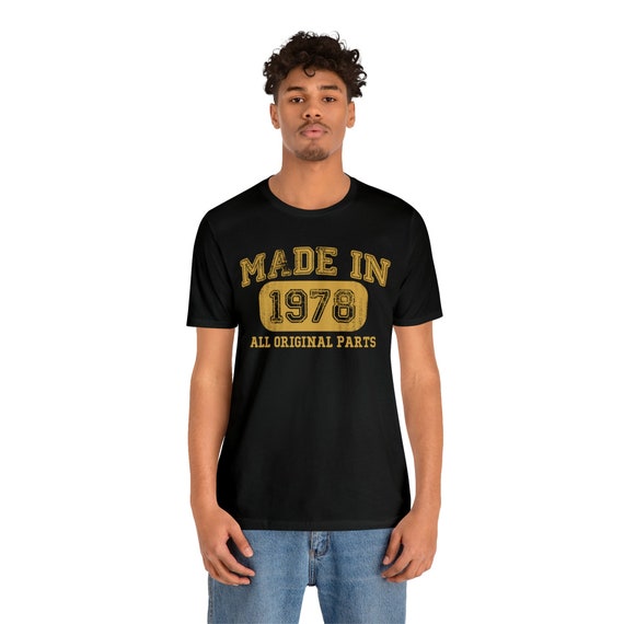 Vintage Made In 1981 39 Years Old Original Parts Birthday T-Shirt Vintage Made In 1981 39 Years Old Original Parts Birthday T-Shirt
