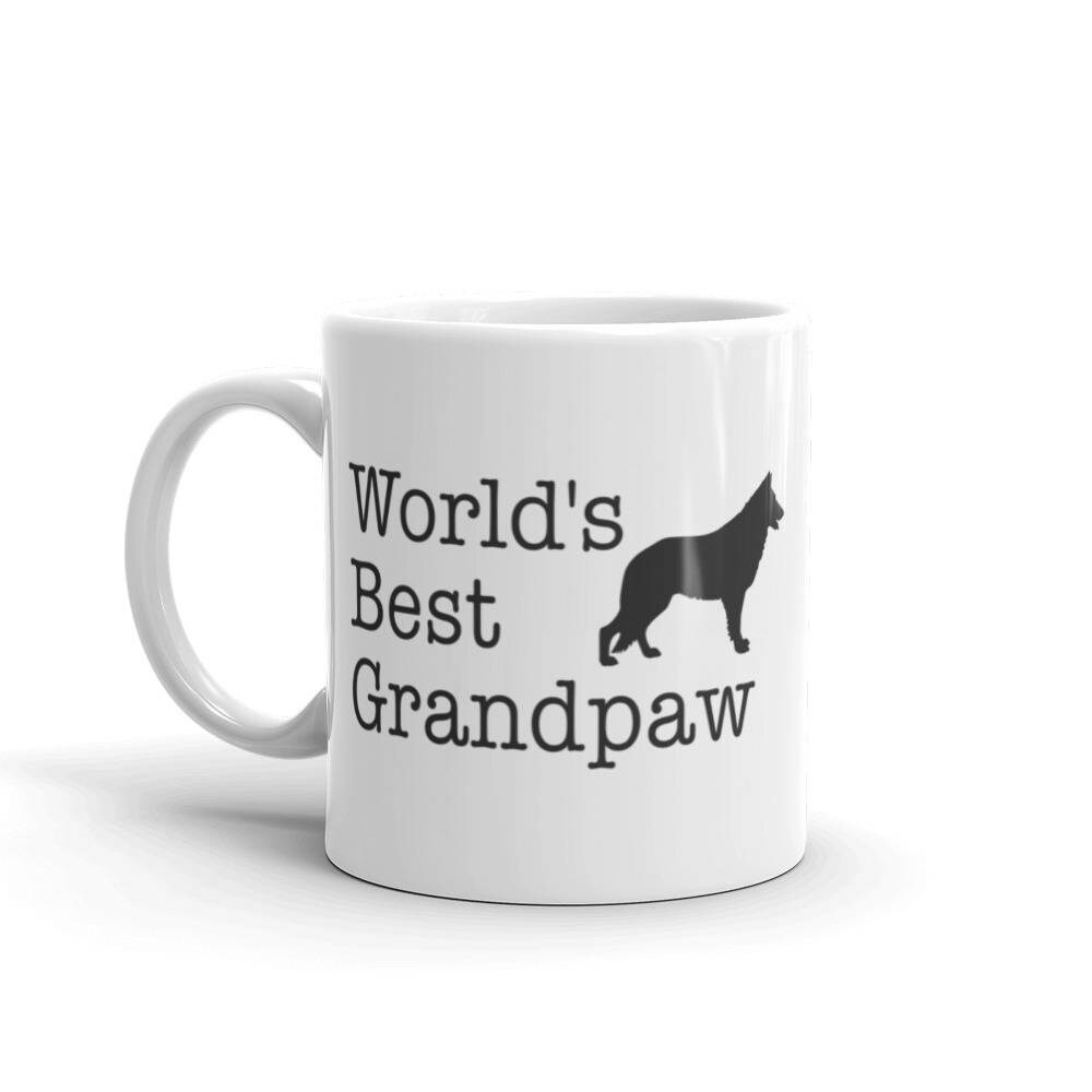 german shepherd dad mug