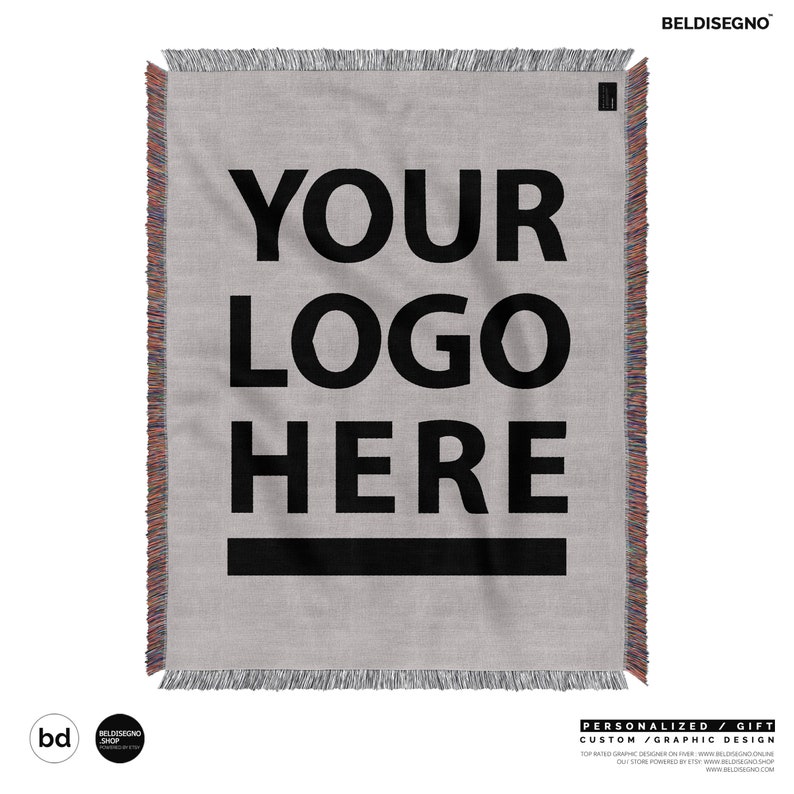 a black and white photo of a sign that says your logo here